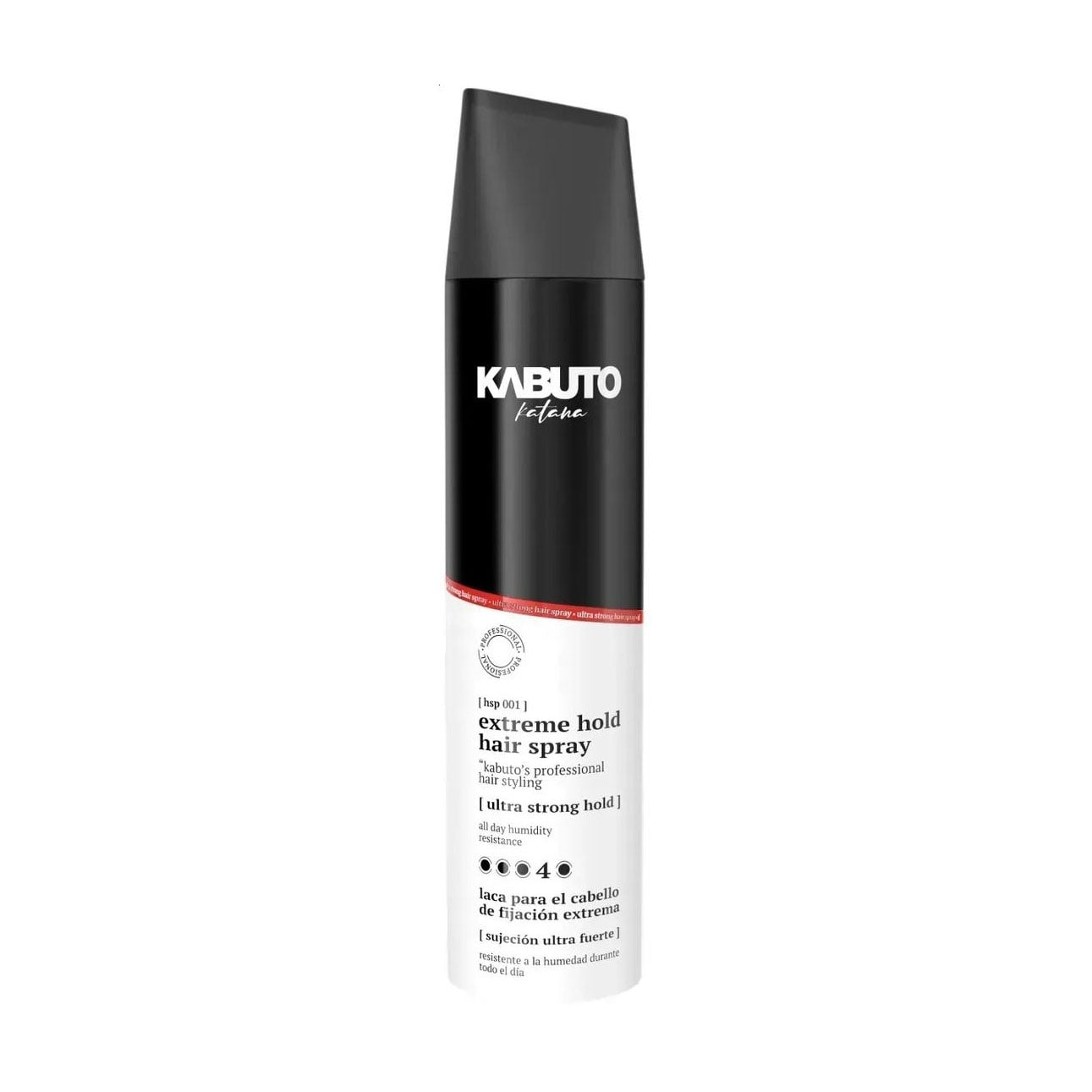 Чоловічий спрей для укладання волосся Kabuto Katana Extreme Hold Hair Spray Ультрасильна фіксація, 400 мл